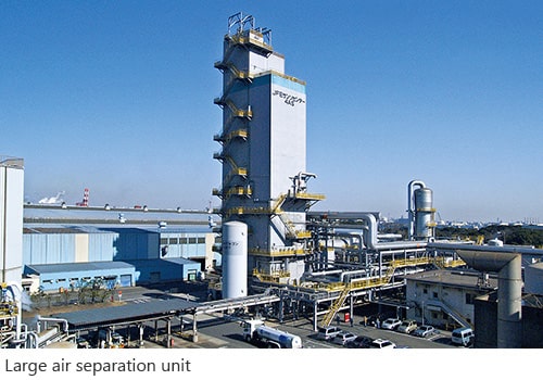 Large air separation unit